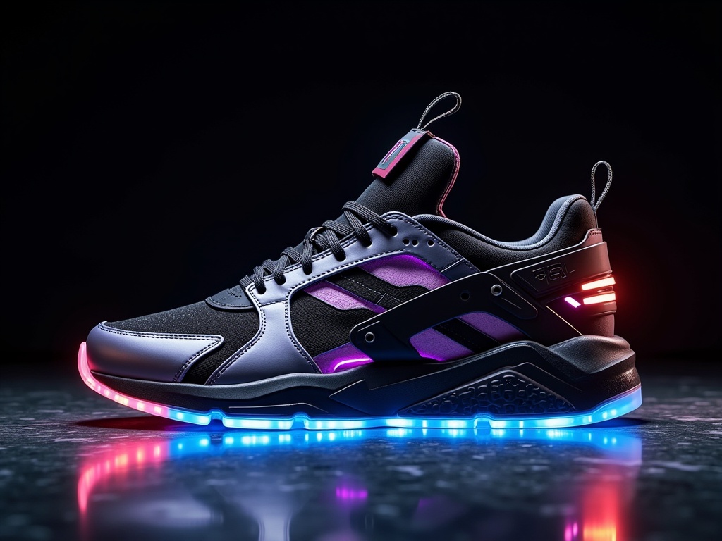 Sneaker — Modern LED Lights x Cyberpunk x Hi-Tech